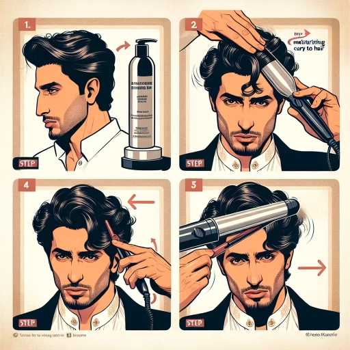 how to get curly hair men
