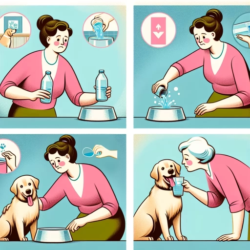 how to get dog to drink water