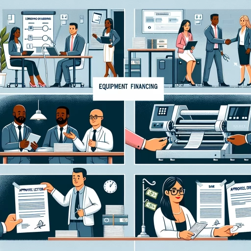 how to get equipment financing