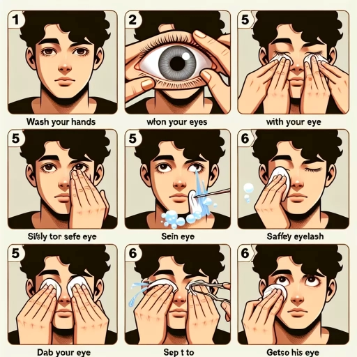 how to get eyelash out of eye