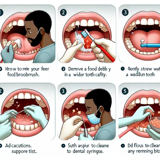 how to get food out of wisdom teeth hole