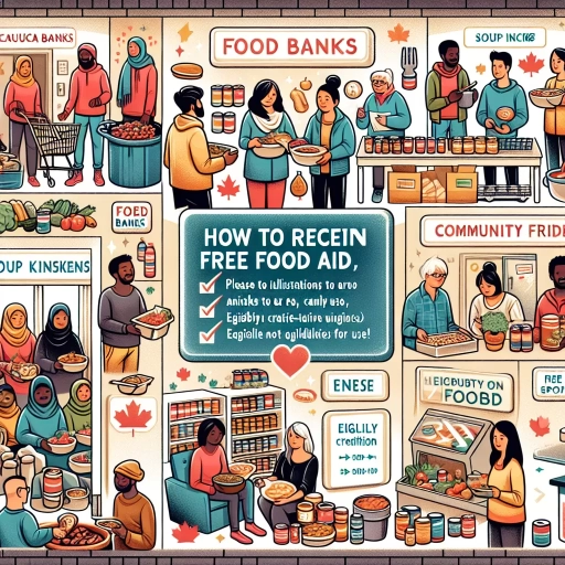 how to get free food in canada