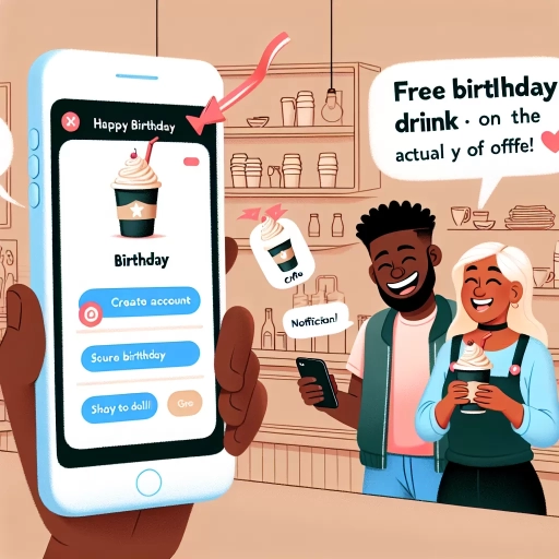 how to get free starbucks birthday drink