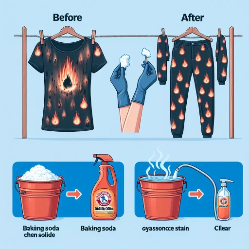 how to get gasoline out of clothing