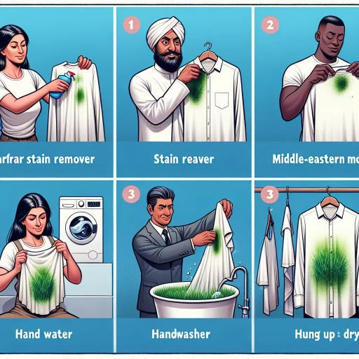 how to get grass stains out