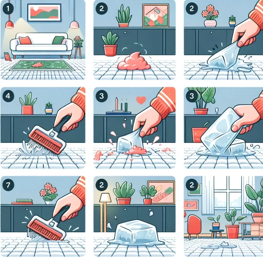 how to get gum out of carpet