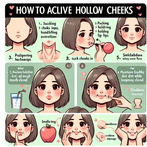 how to get hollow cheeks