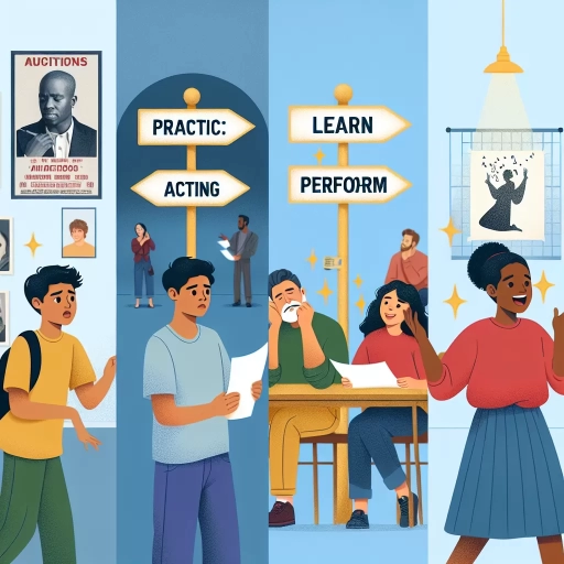 how to get into acting