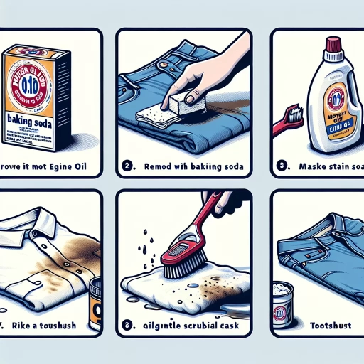 how to get motor oil out of clothes