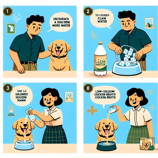 how to get my dog to drink more water