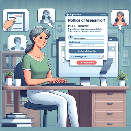 how to get notice of assessment online