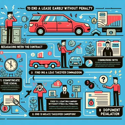 how to get out of a car lease early without penalty