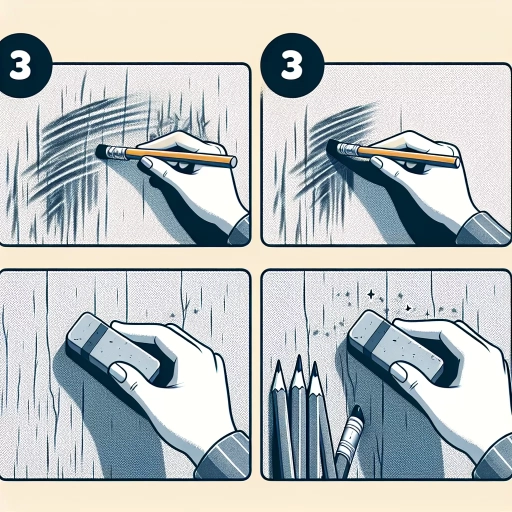 how to get pencil off walls