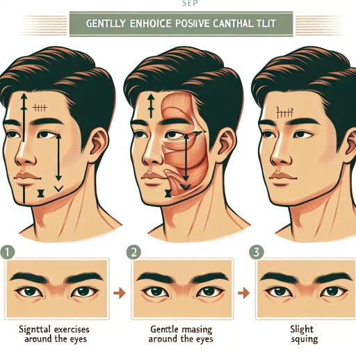 how to get positive canthal tilt