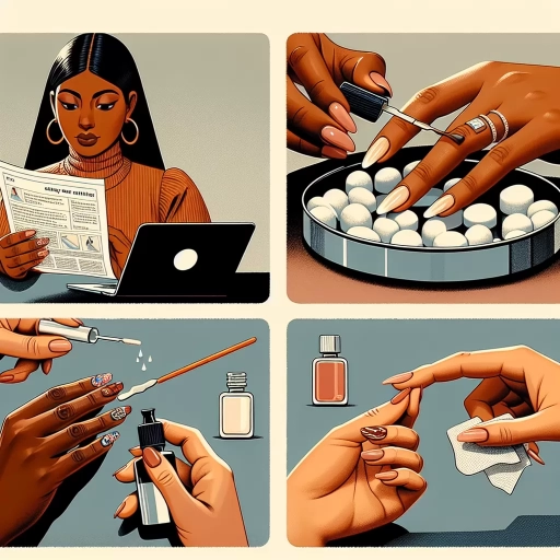 how to get press on nails off
