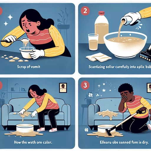 how to get puke out of carpet
