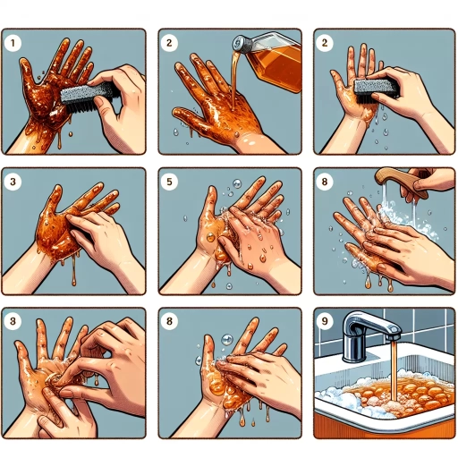 how to get resin off hands