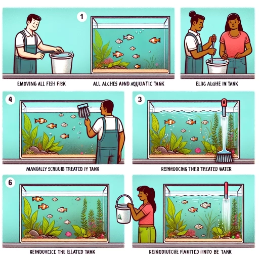 how to get rid of algae in tank