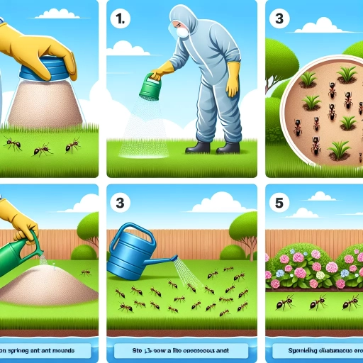 how to get rid of ants in lawn