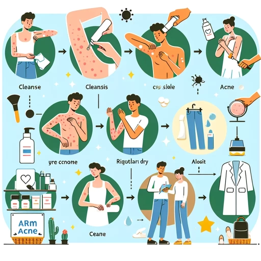 how to get rid of arm acne