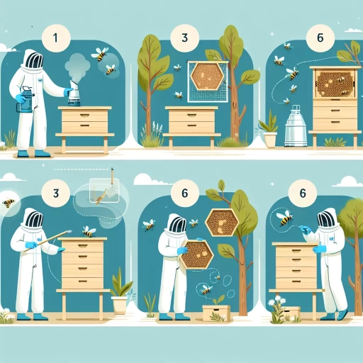 how to get rid of bee hive