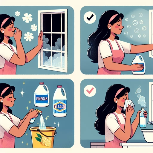 how to get rid of bleach smell