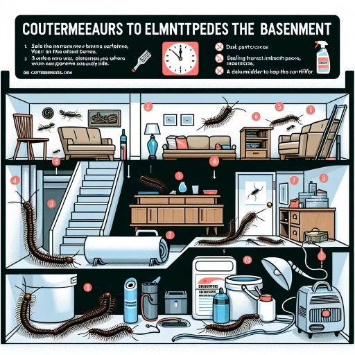 how to get rid of centipedes in basement