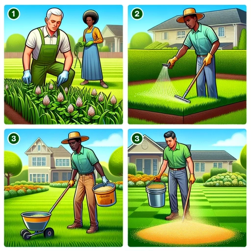 how to get rid of clover in lawn naturally