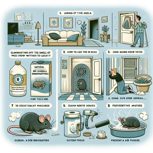 how to get rid of dead mouse smell when you can