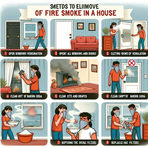 how to get rid of fire smoke smell in house