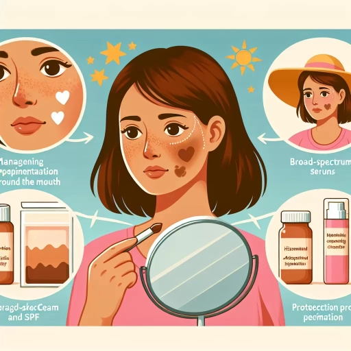 how to get rid of hyperpigmentation around mouth