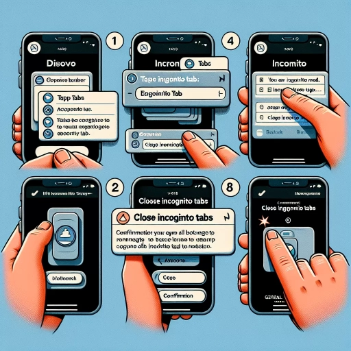 how to get rid of incognito mode on iphone