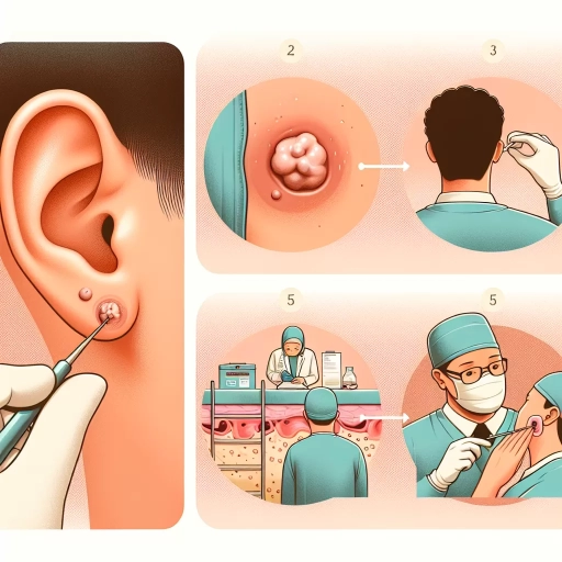 how to get rid of lump in earlobe