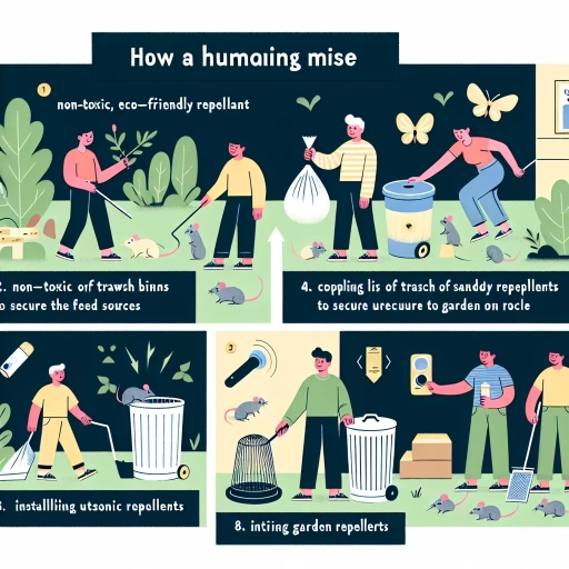 how to get rid of mice in backyard