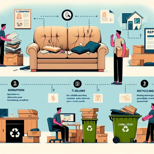 how to get rid of old couches