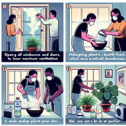 how to get rid of paint smell