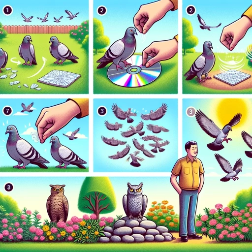 how to get rid of pigeons naturally