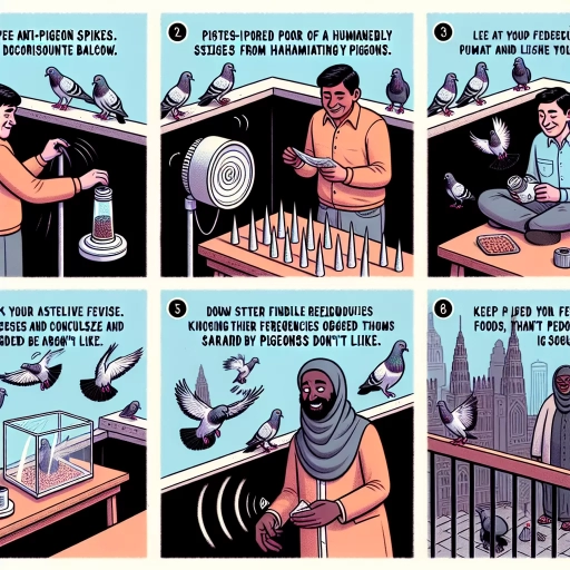 how to get rid of pigeons on your balcony