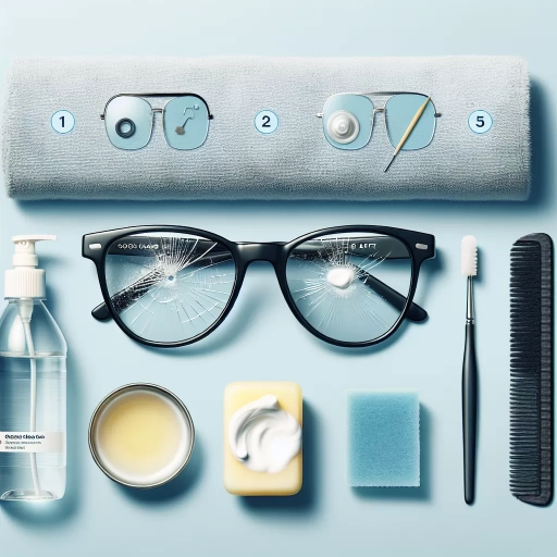 how to get rid of scratches on glasses