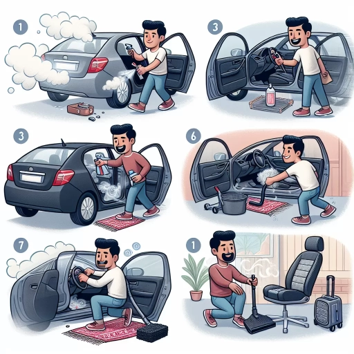 how to get rid of smoke smell in a car