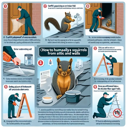 how to get rid of squirrels in attic and walls
