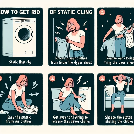 how to get rid of static cling