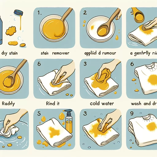 how to get rid of turmeric stain