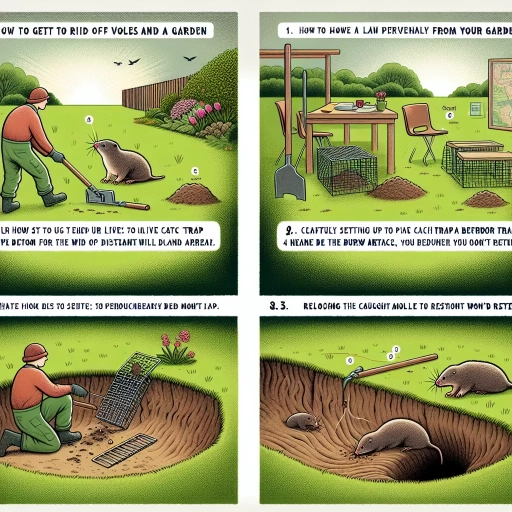 how to get rid of voles/moles permanently