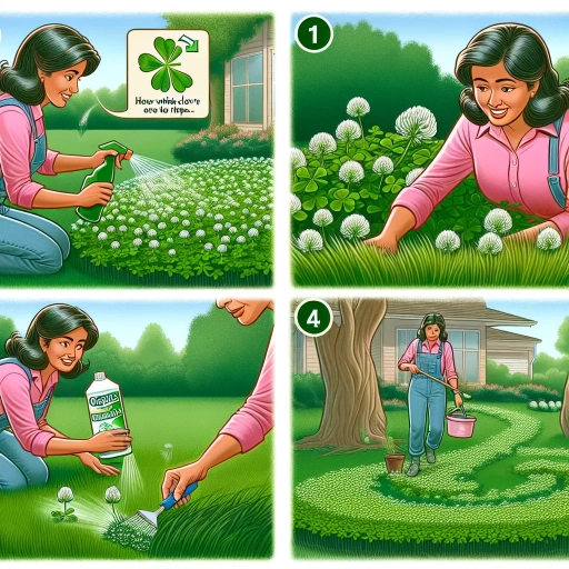 how to get rid of white clovers without destroying the lawn