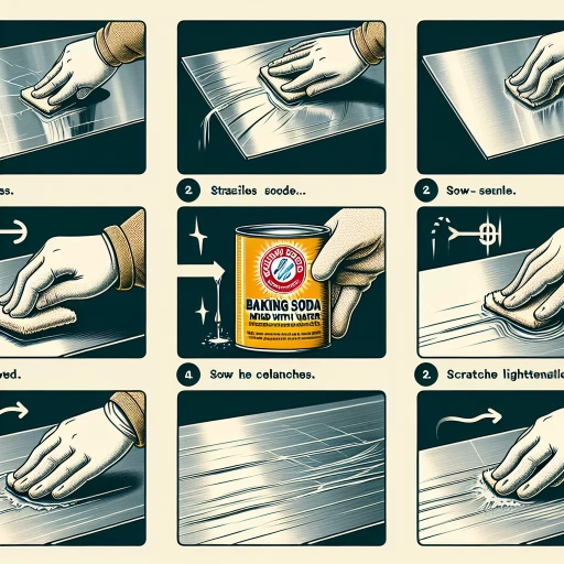 how to get scratches out of stainless steel