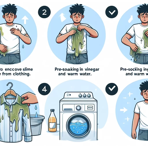 how to get slime out of clothes