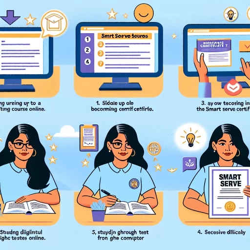 how to get smart serve certificate