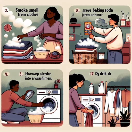 how to get smoke smell out of clothes