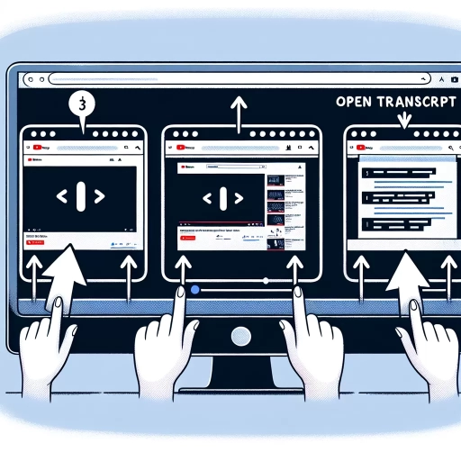 how to get transcript from youtube video